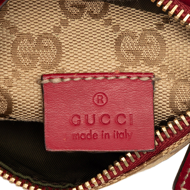 GG Canvas Web Double Pocket Belt Bag - Image 5