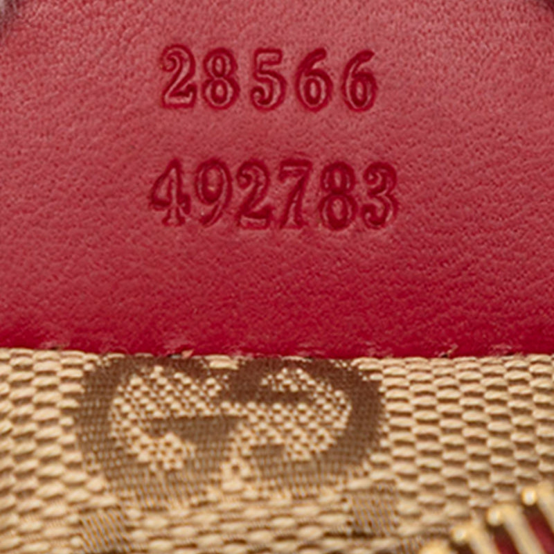 GG Canvas Web Double Pocket Belt Bag - Image 6