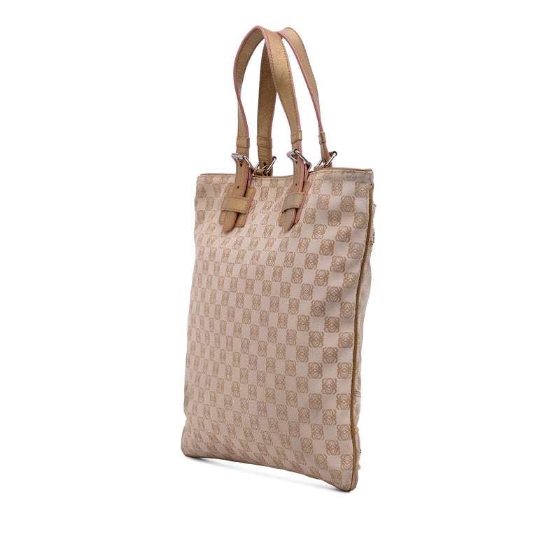 Anagram Canvas Embroidered Tote - Image 2