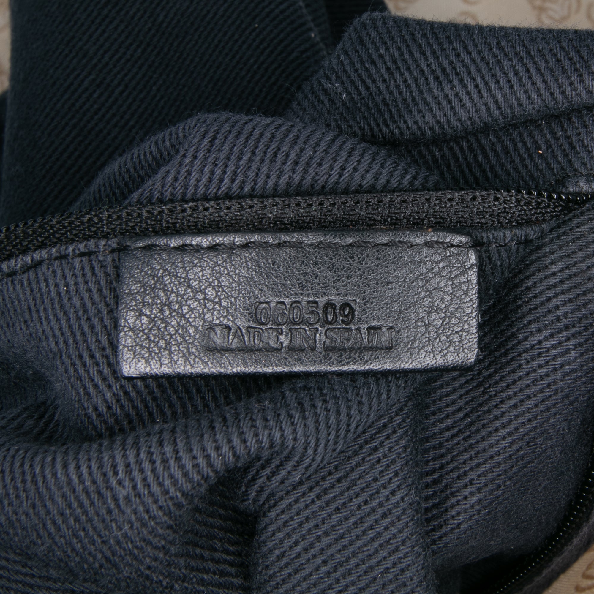 Anagram Canvas Embroidered Tote - Image 6