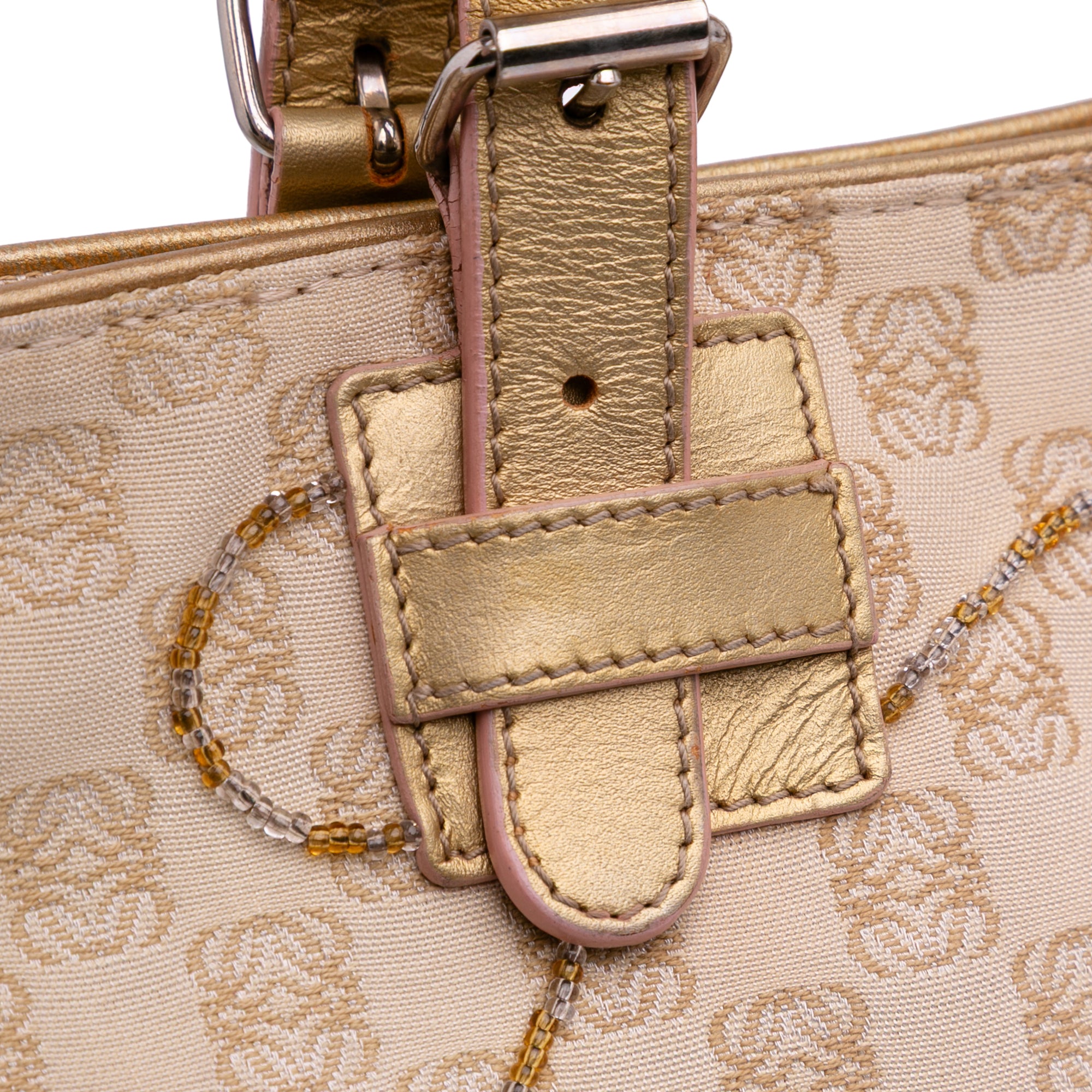 Anagram Canvas Embroidered Tote - Image 7