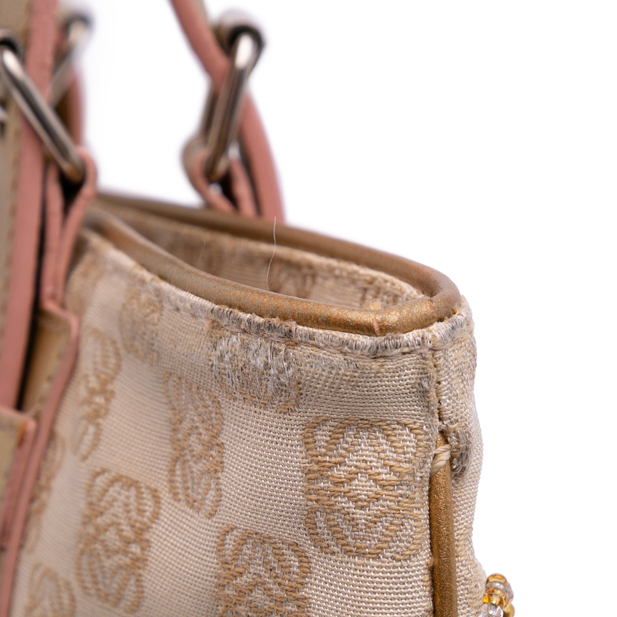Anagram Canvas Embroidered Tote - Image 9