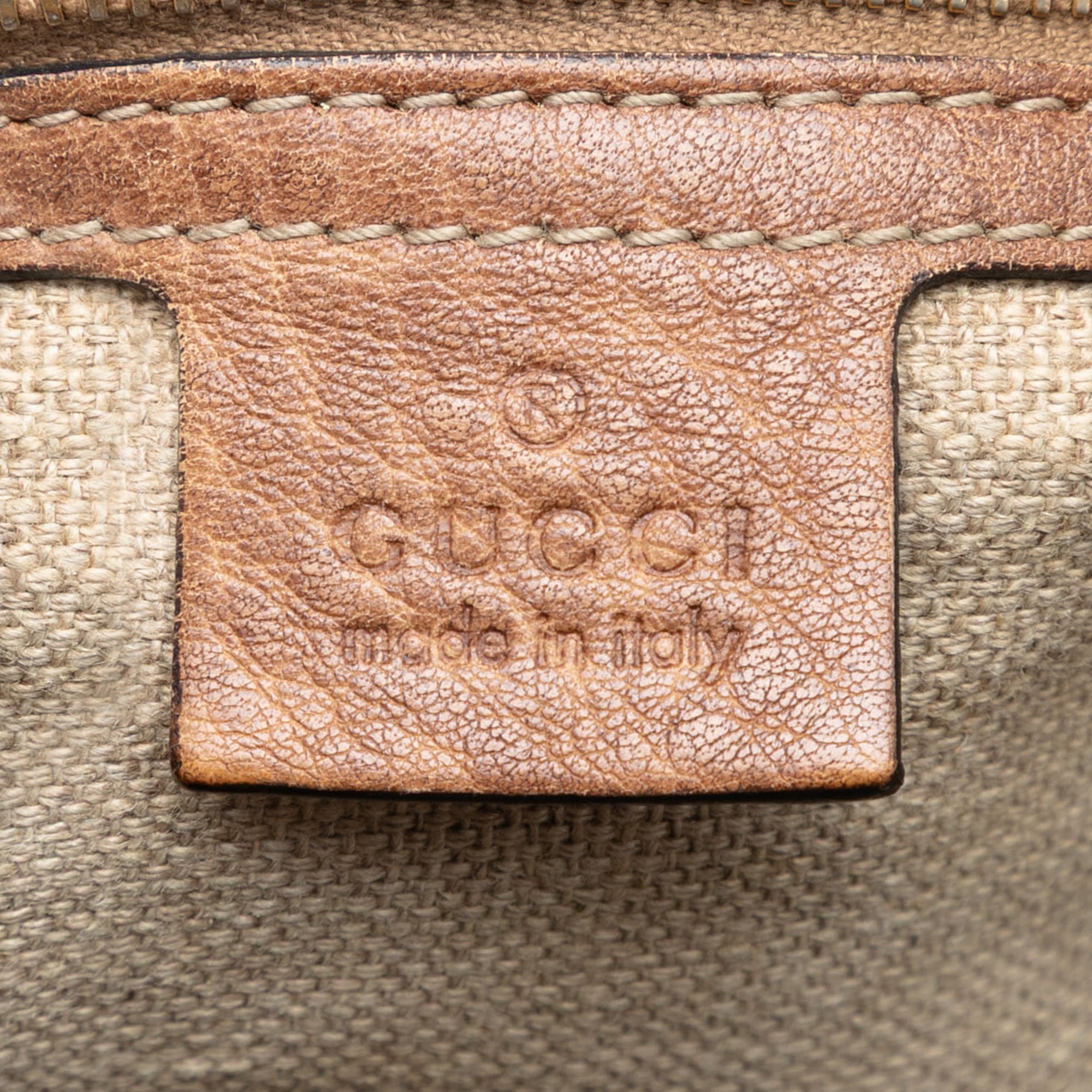 Medium Guccissima Bamboo Tassel Tote - Image 5
