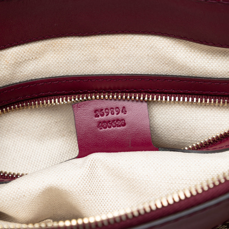 GG Canvas Mayfair Satchel - Image 6