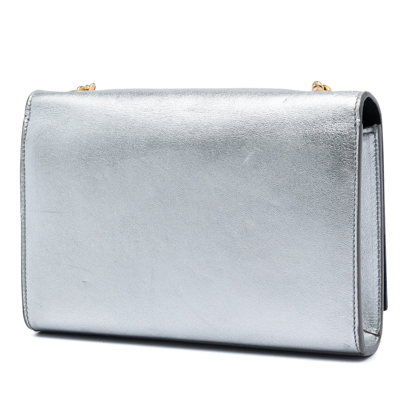 Small Metallic Calfskin Monogram Kate Tassel Crossbody - Image 2