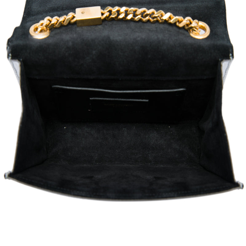Small Metallic Calfskin Monogram Kate Tassel Crossbody - Image 4