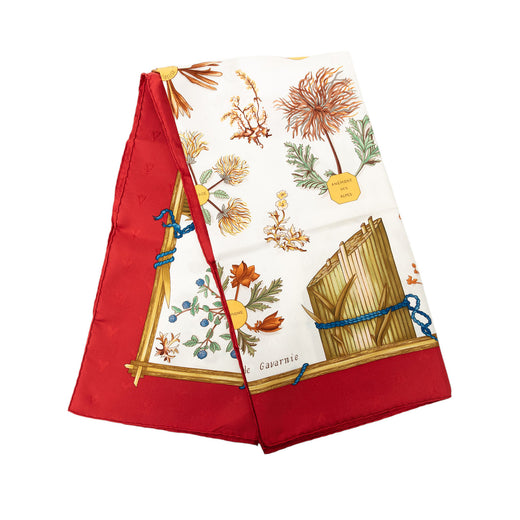 Herbier de Gavarnie Silk Scarf 90 - Image 1