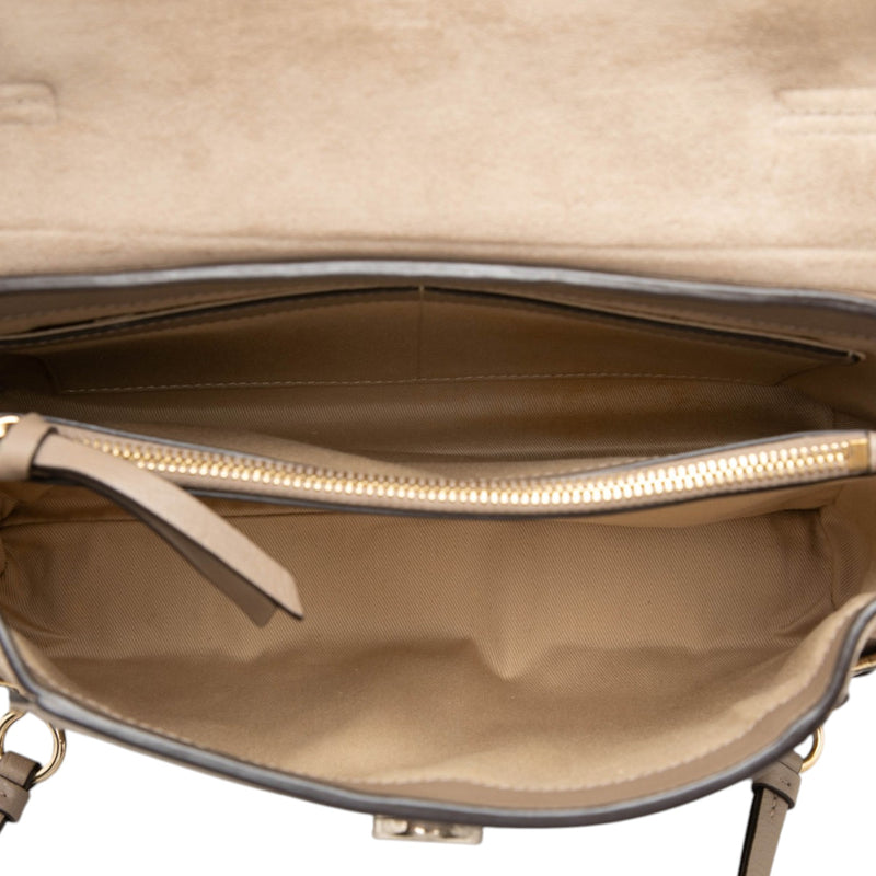 Small Leather Faye Day Satchel - Image 4