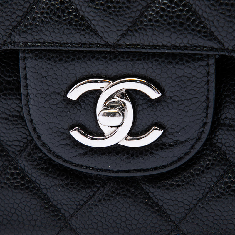 Jumbo Classic Caviar Double Flap - Image 5