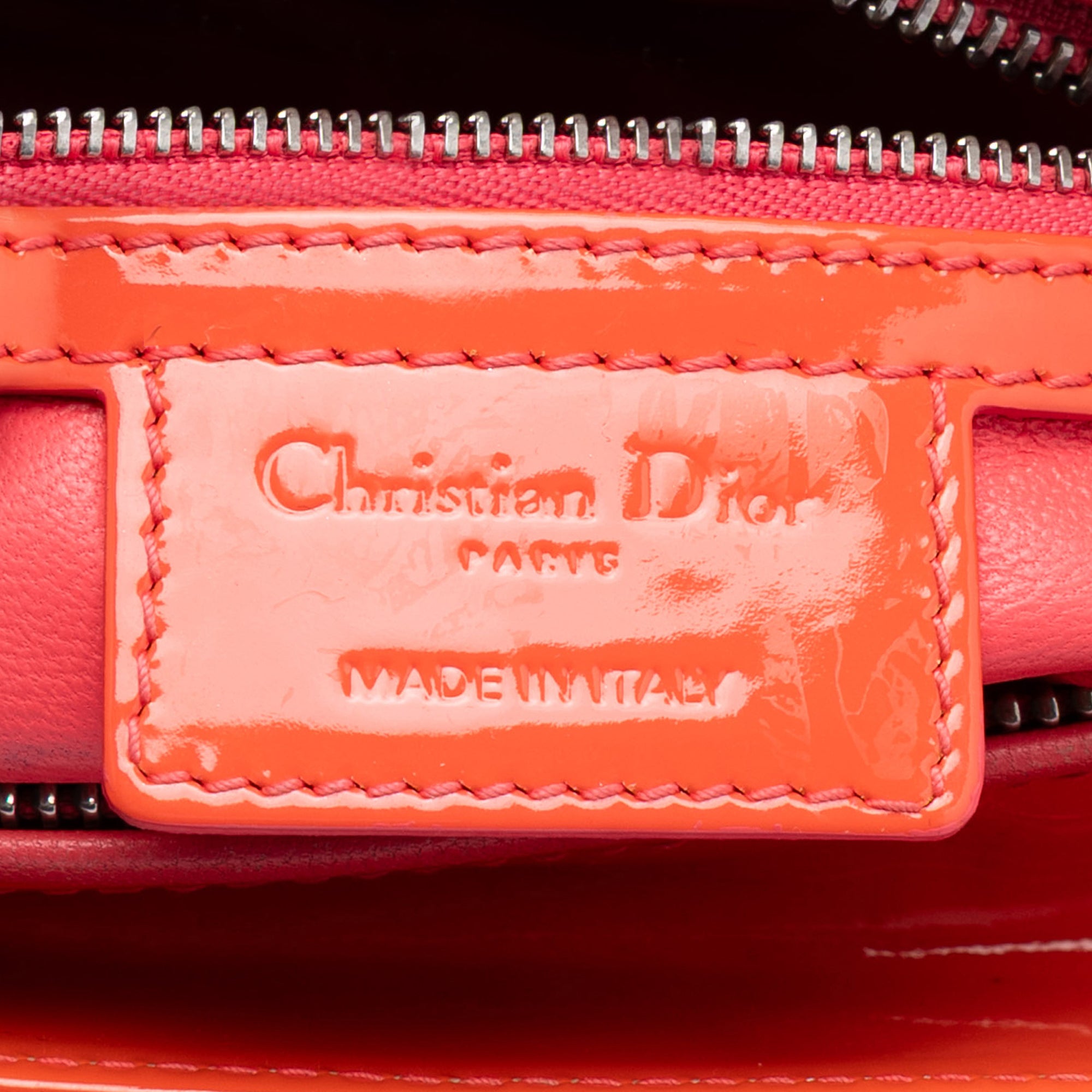 Medium Lambskin Cannage Stitched Lady Dior - Image 5
