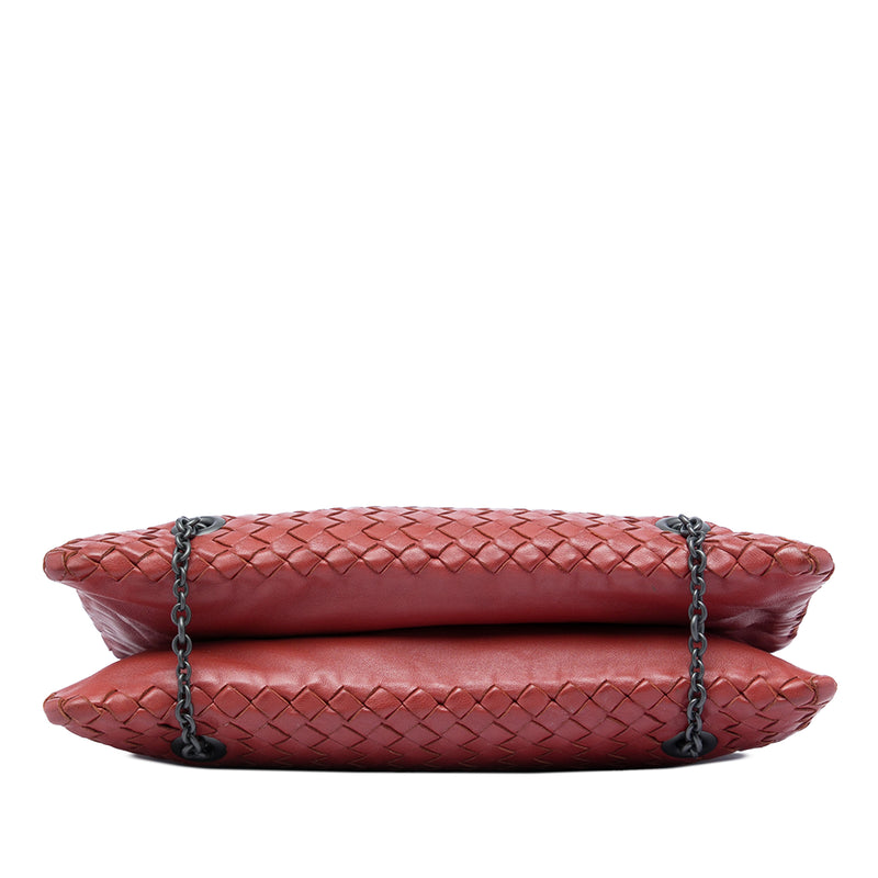 Nappa Intrecciato Duo Shoulder Bag - Image 3