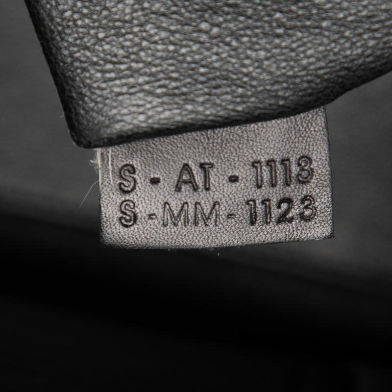 Micro Tricolor Calfskin and Suede Luggage Tote - Image 6