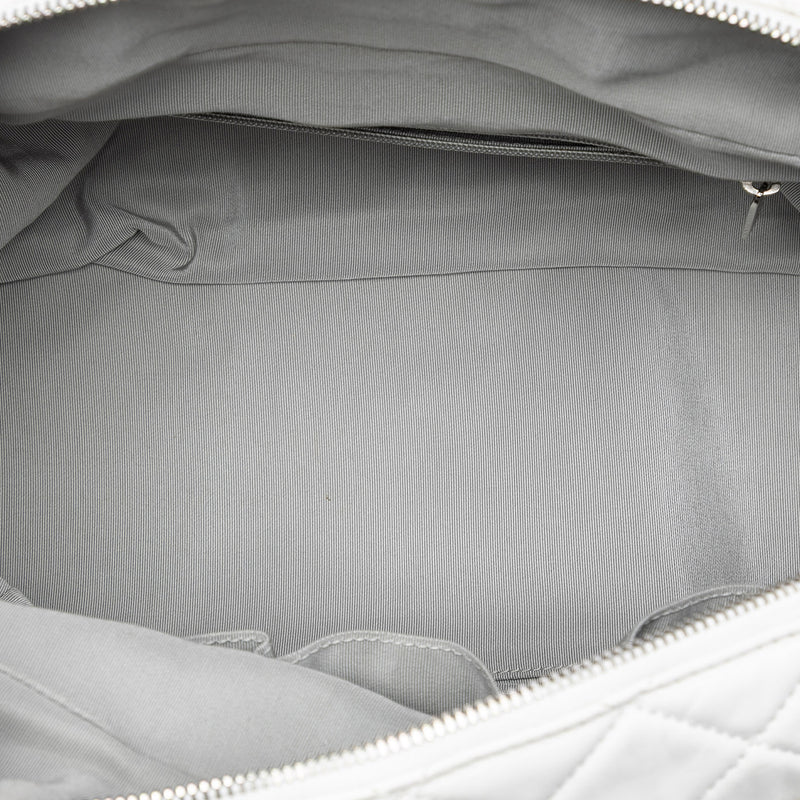 CC Lambskin Frame Tote - Image 4