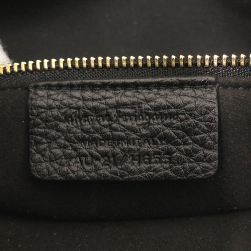 Grained Calfskin Studded Gancini Tote - Image 6
