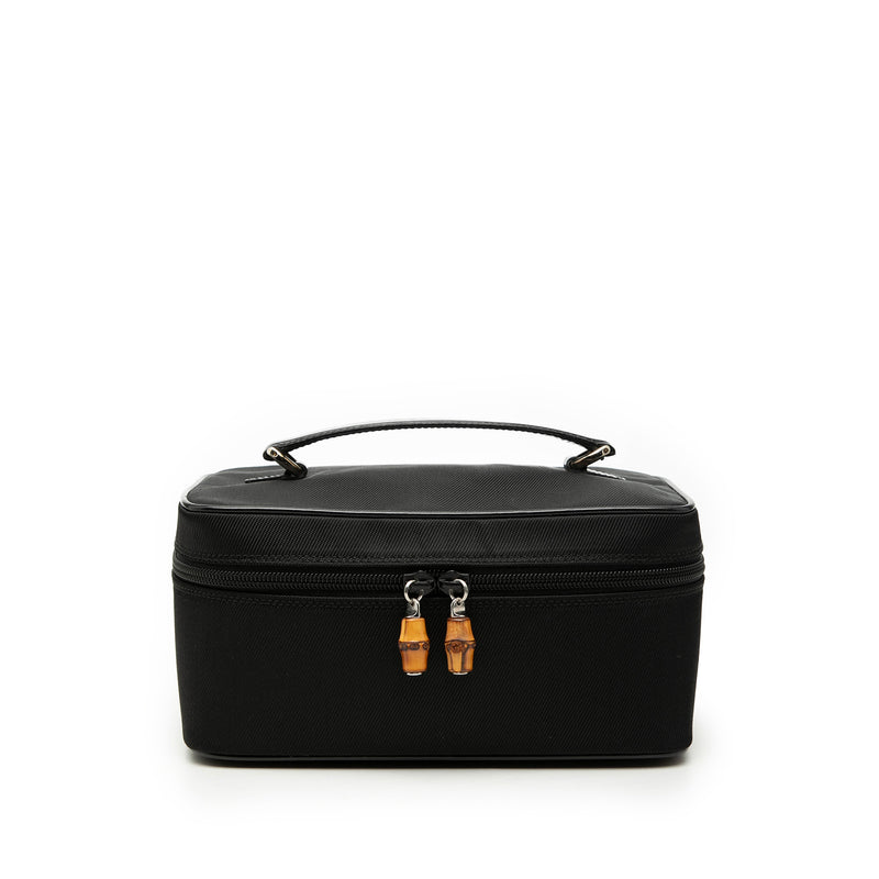 Nylon Bamboo Vanity Bag