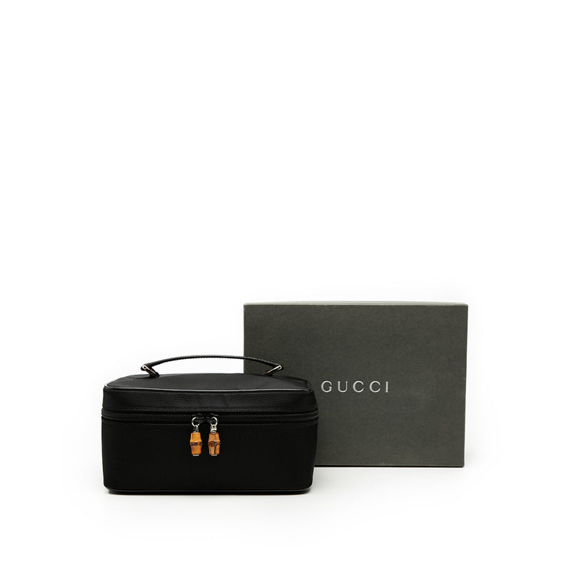 Nylon Bamboo Vanity Bag - Image 7