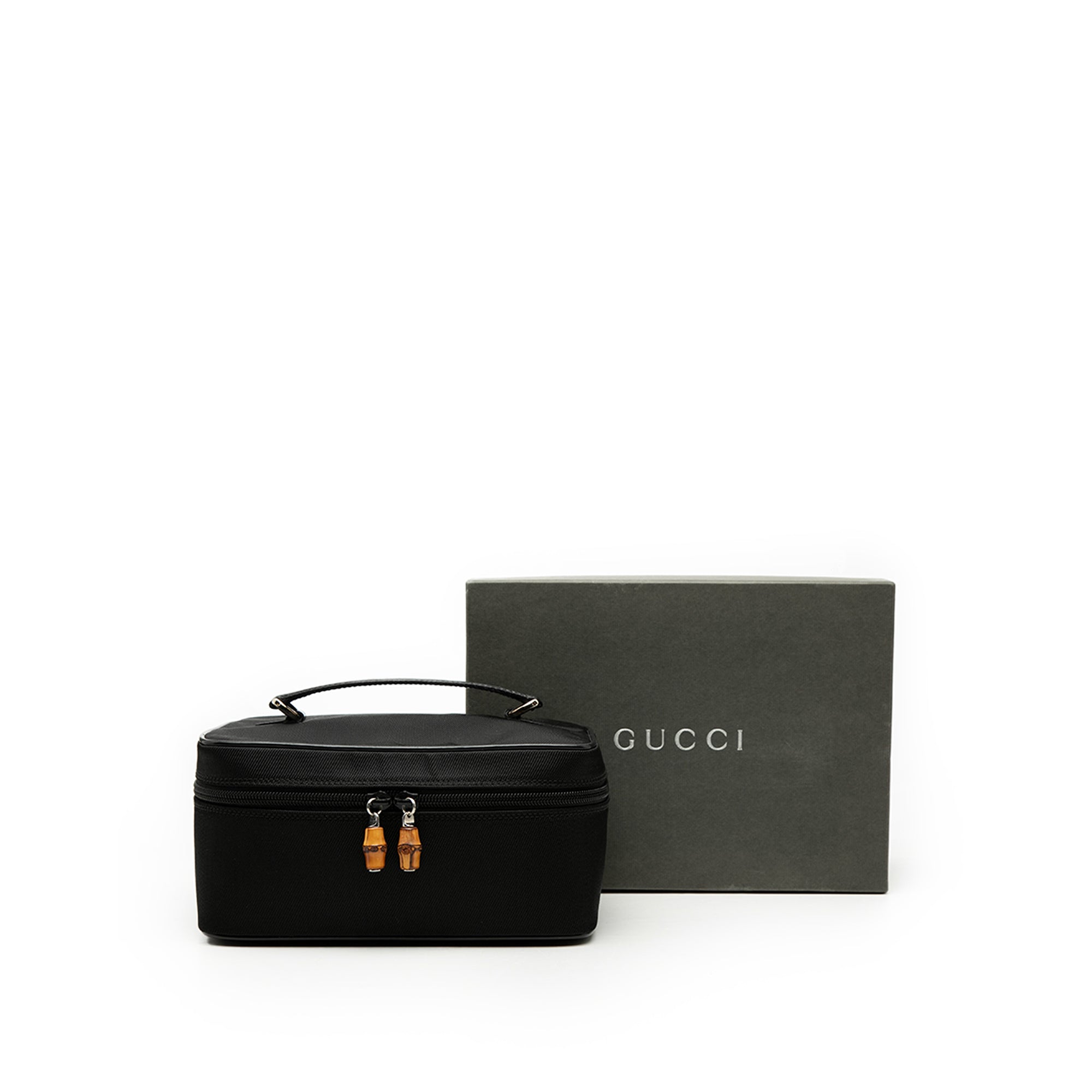Nylon Bamboo Vanity Bag - Image 7