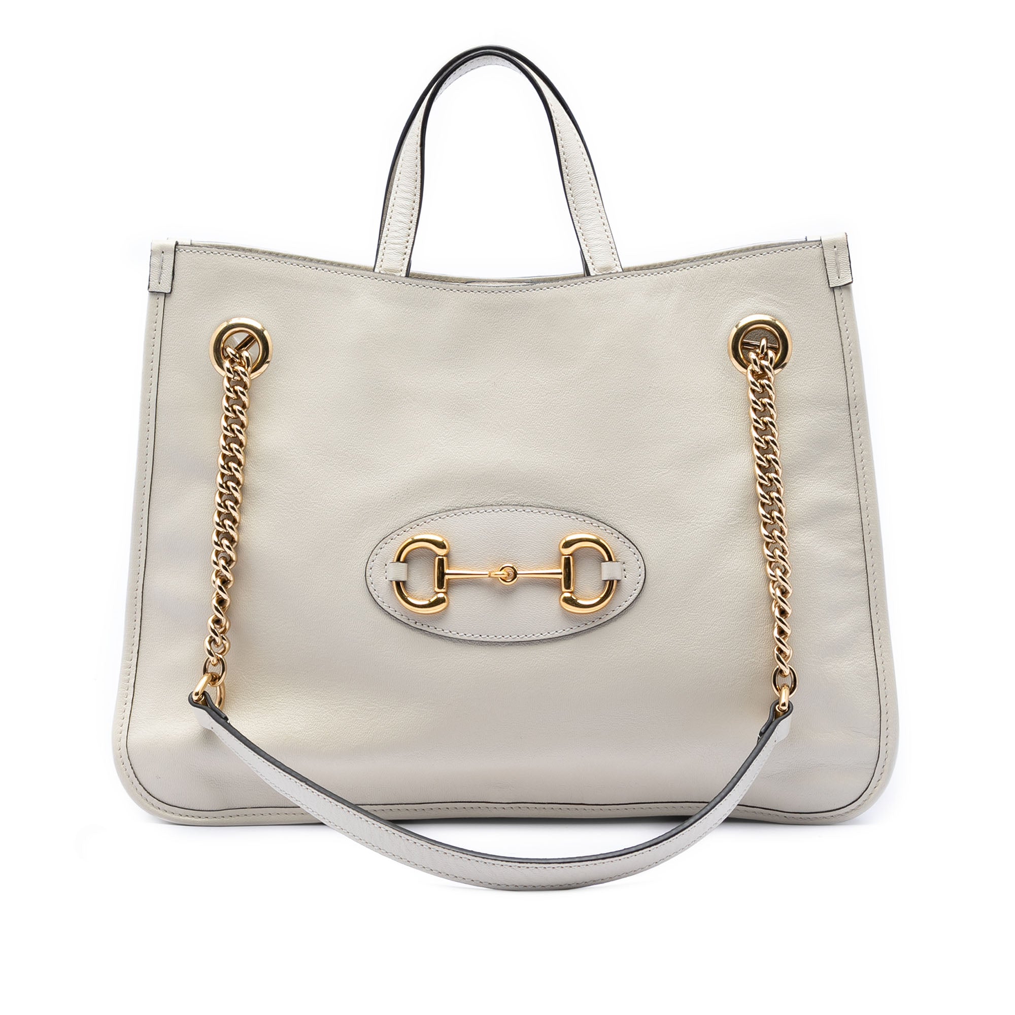 Medium Calfskin Horsebit 1955 Chain Tote - Image 1