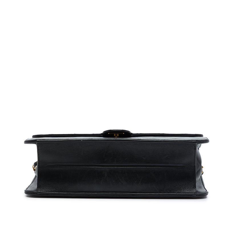 Medium CC Quilted Lambskin Single Flap - Image 3