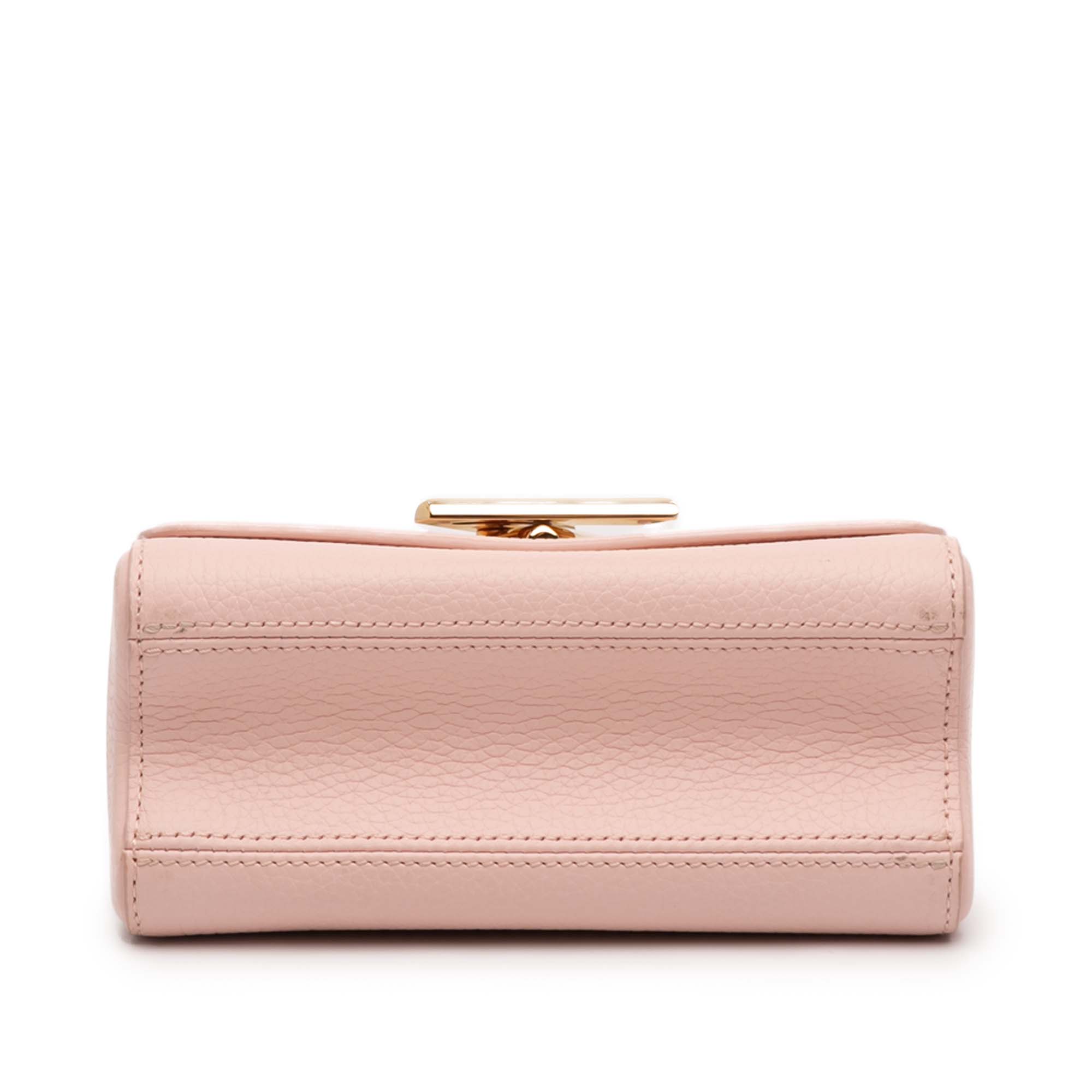 Taurillon Shearling Braided Handle Twist PM - Image 3