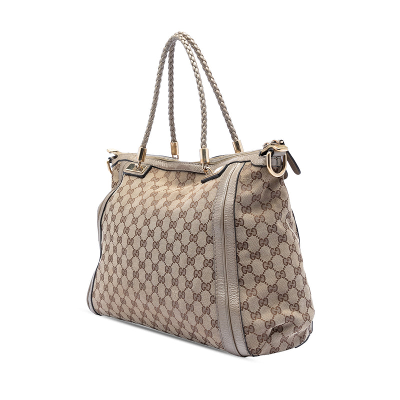GG Canvas Bella Convertible Tote - Image 2