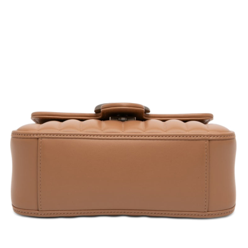 Mini GG Marmont Matelasse Calfskin Aria Top Handle Bag - Image 3