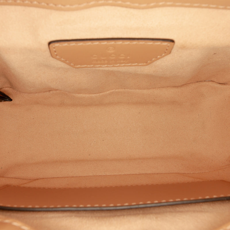Mini GG Marmont Matelasse Calfskin Aria Top Handle Bag - Image 4