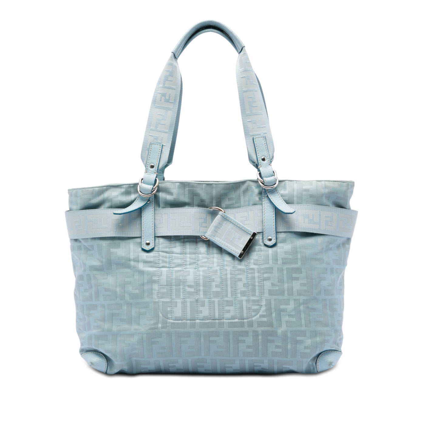 Zucca Nylon Zip Code Tote - Image 1