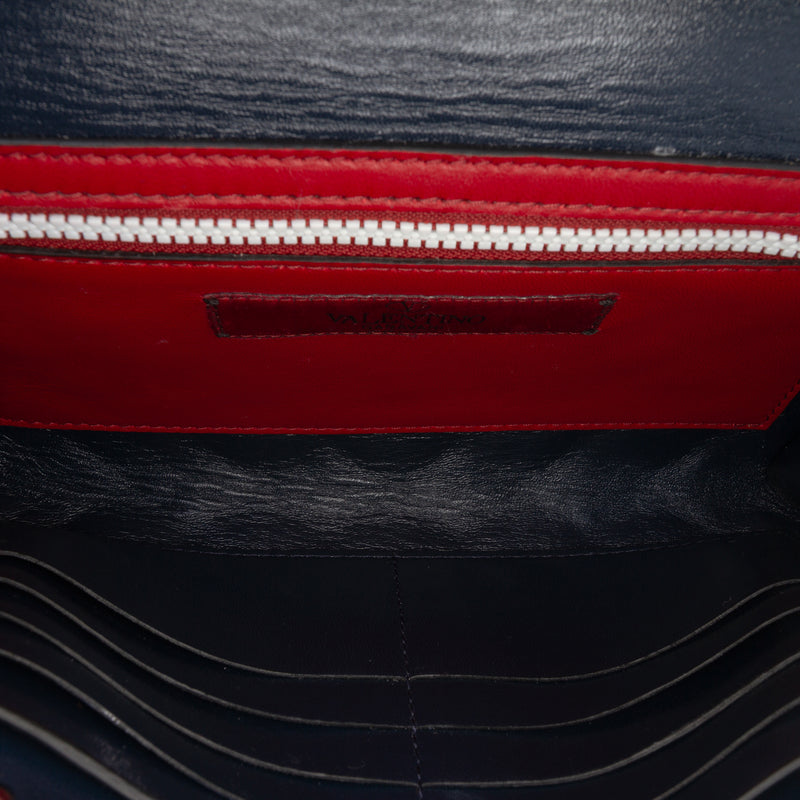 Quilted Lambskin Free Rockstud Spike Wallet On Chain - Image 4