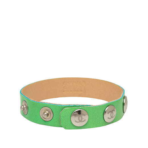 CC Calfskin Stud Bracelet - Image 1