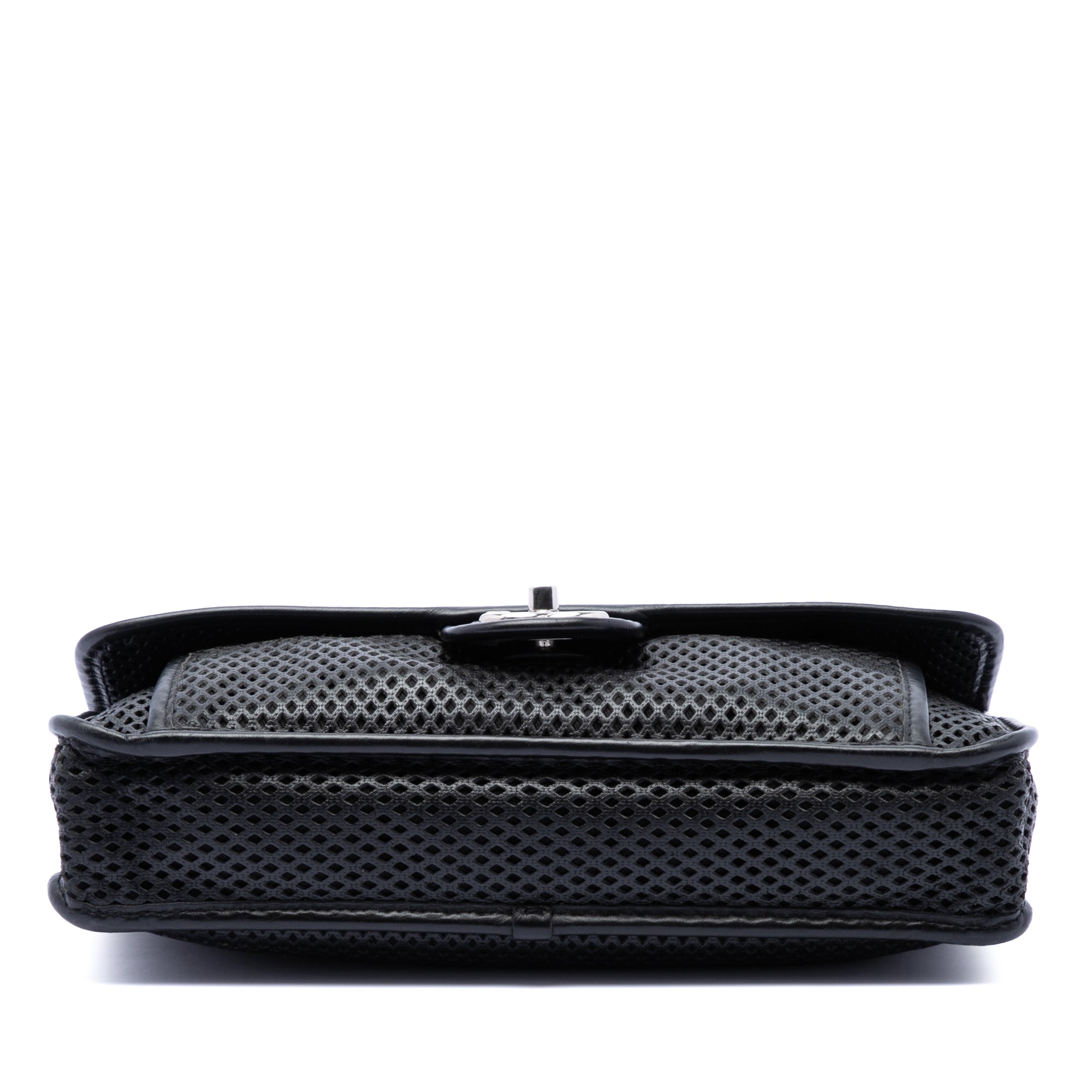 Medium Perforated Lambskin Up In The Air Flap - Image 3