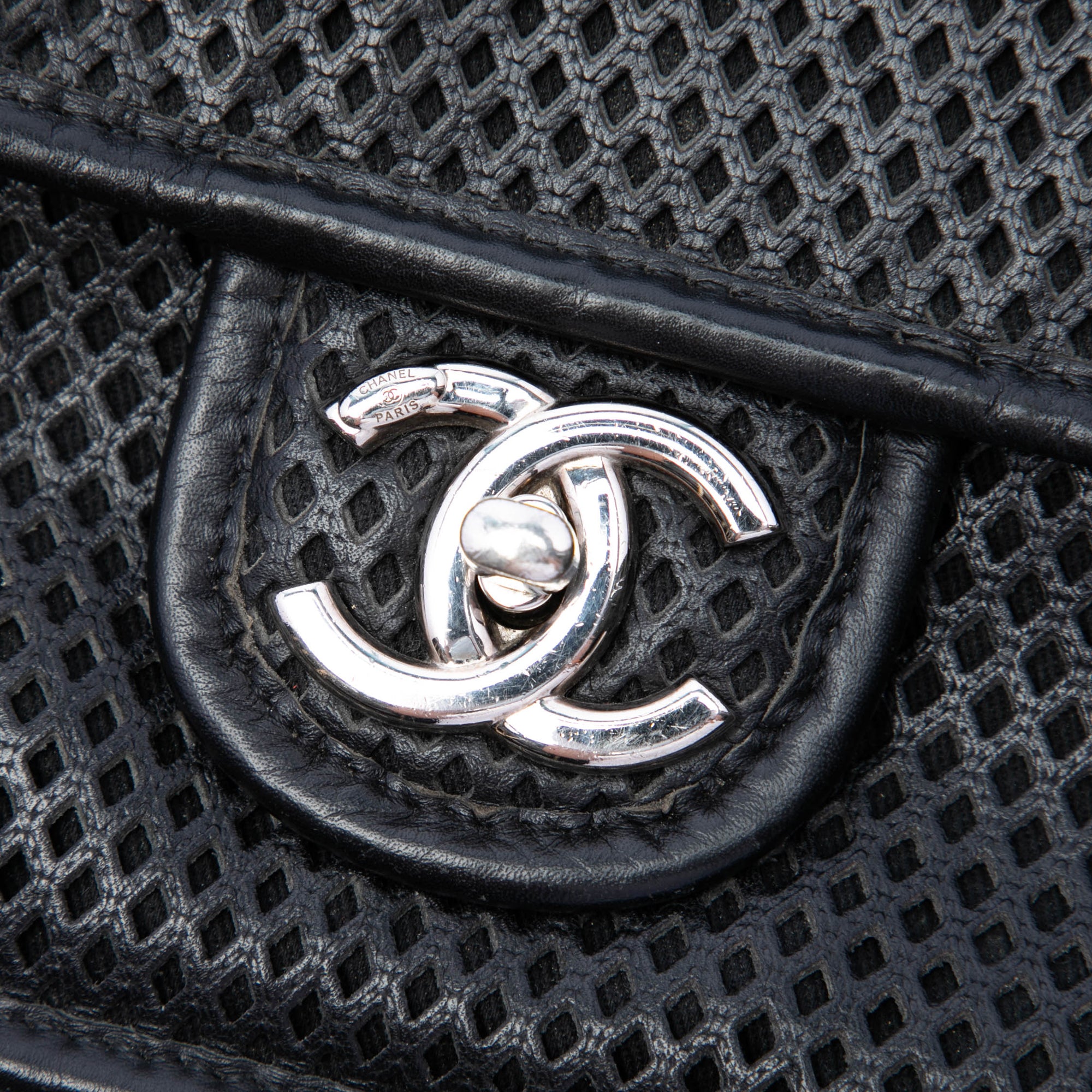 Medium Perforated Lambskin Up In The Air Flap - Image 5