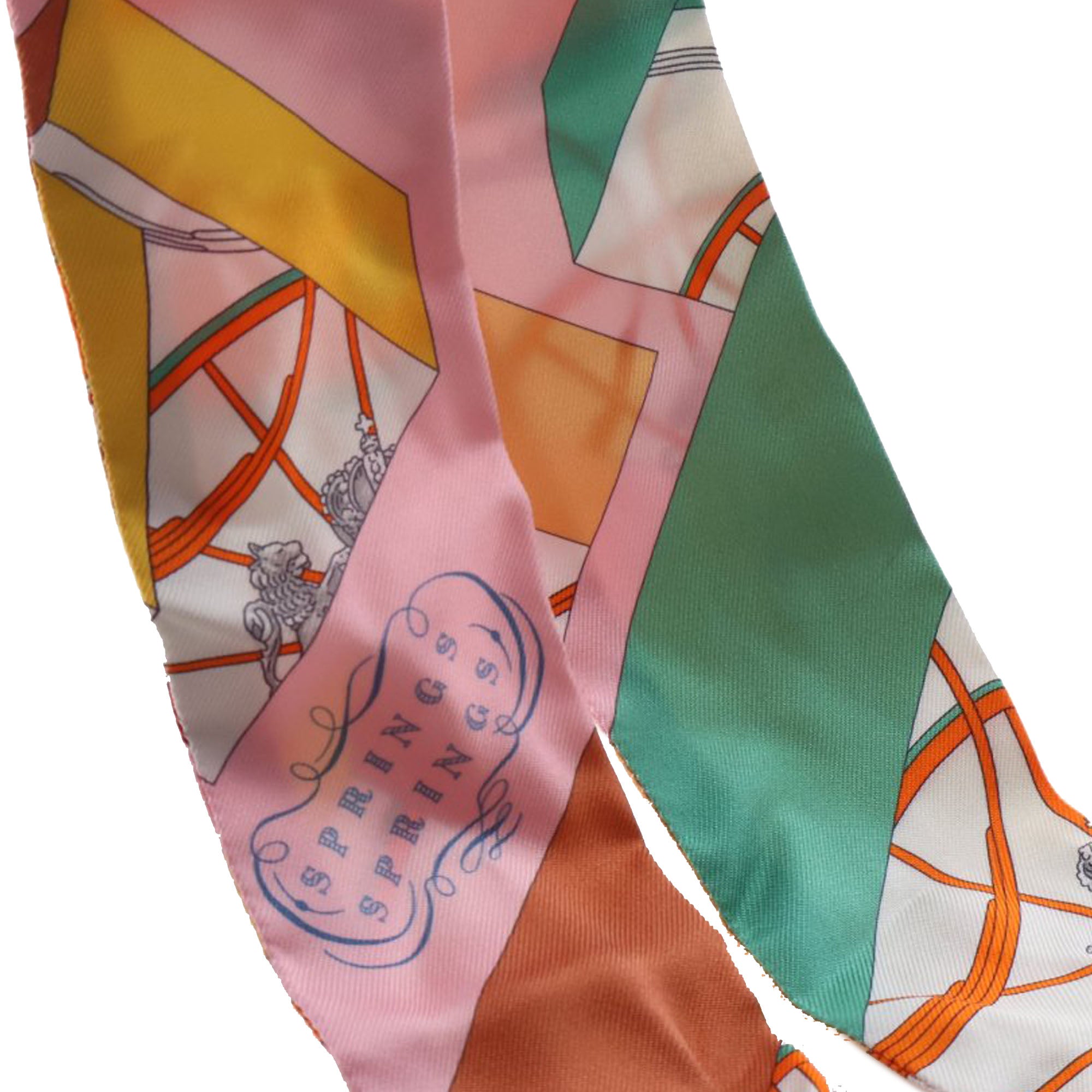 Springs Springs Silk Twilly Scarf - Image 2