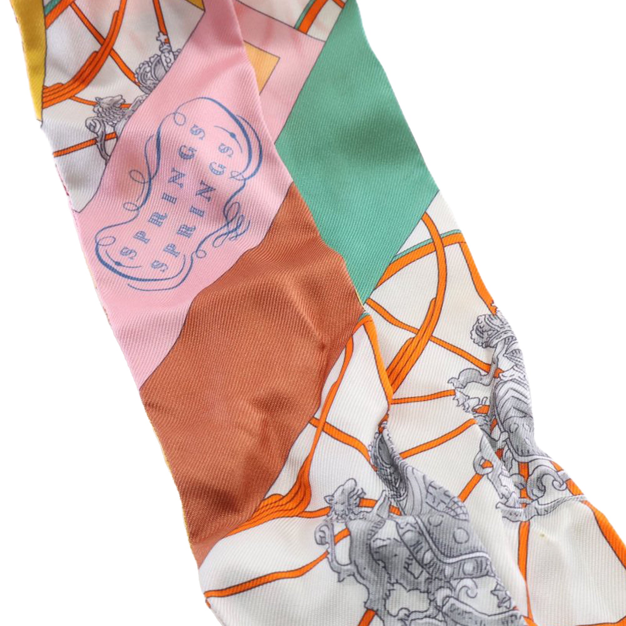 Springs Springs Silk Twilly Scarf - Image 3
