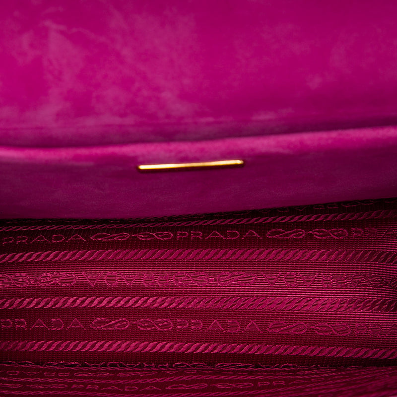 Velluto Ricamo Trompe L'oeil Cahier Crossbody - Image 4