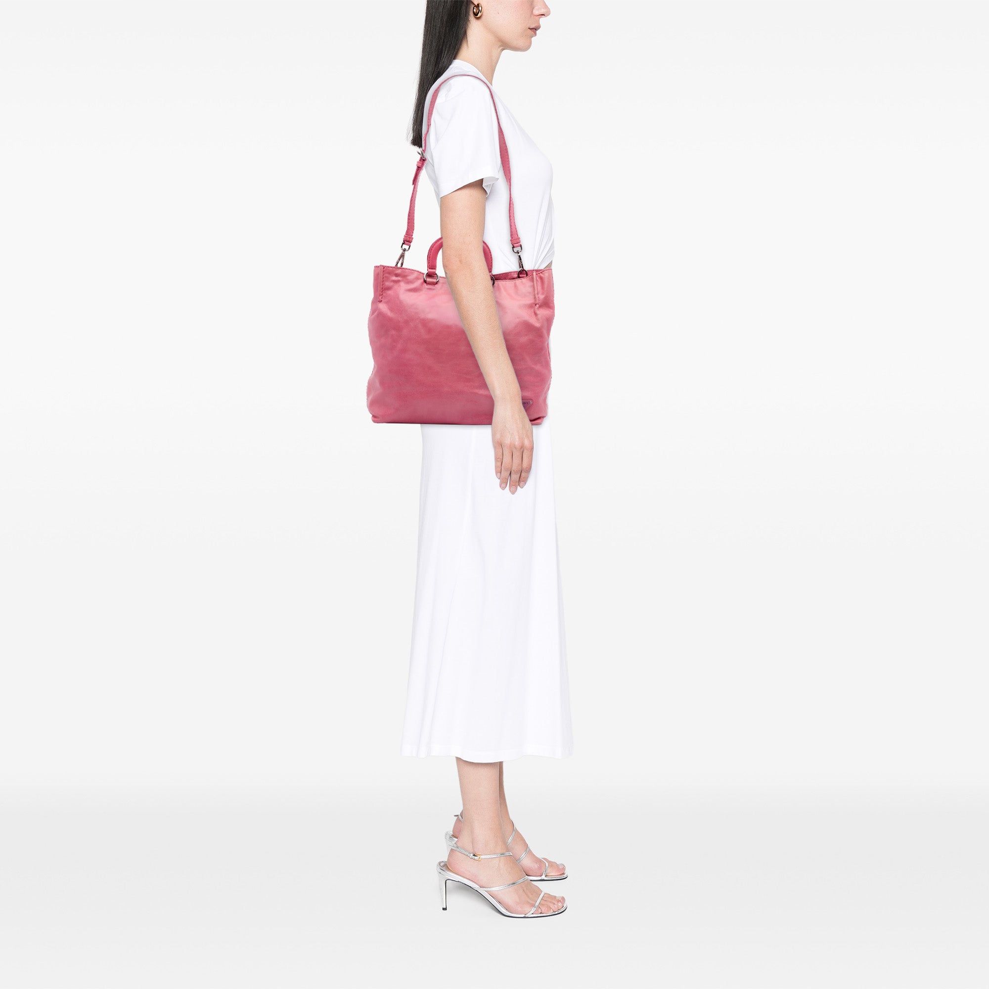 Vitello Shine Open Convertible Tote - Image 10