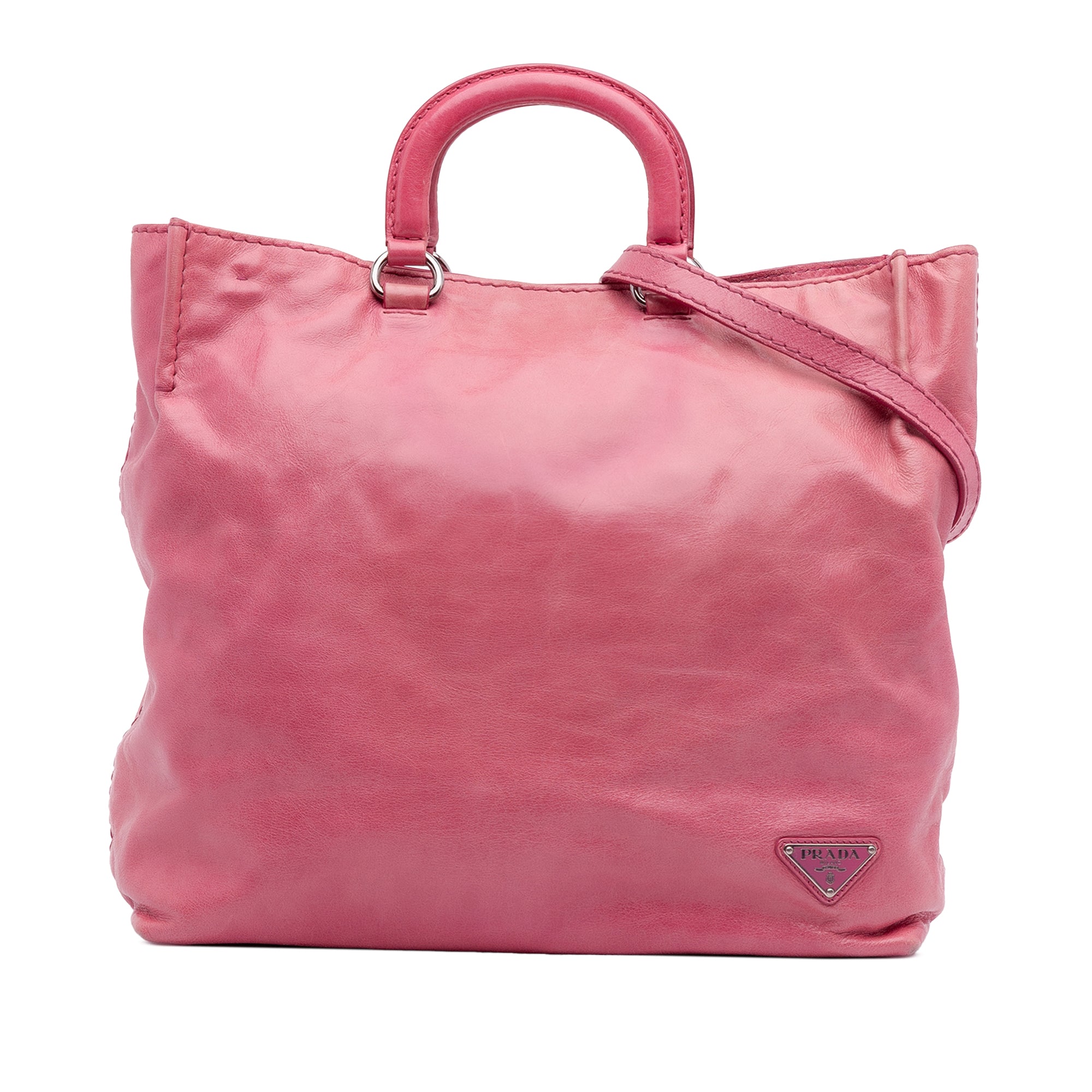 Vitello Shine Open Convertible Tote - Image 1