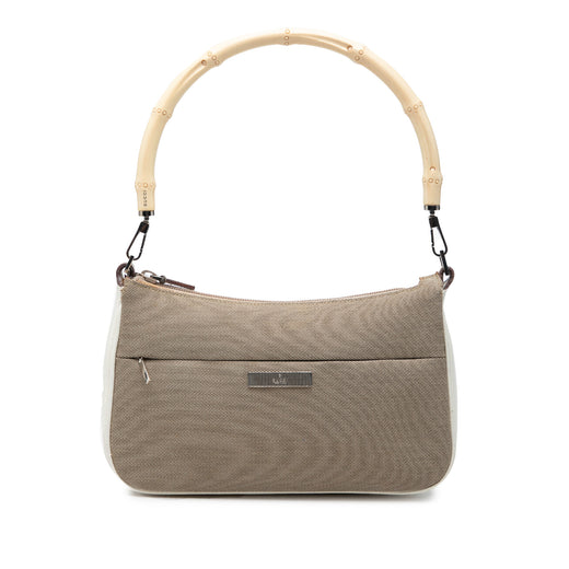 GG Canvas Bamboo Top Handle - Image 1