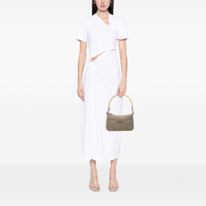 GG Canvas Bamboo Top Handle - Image 6