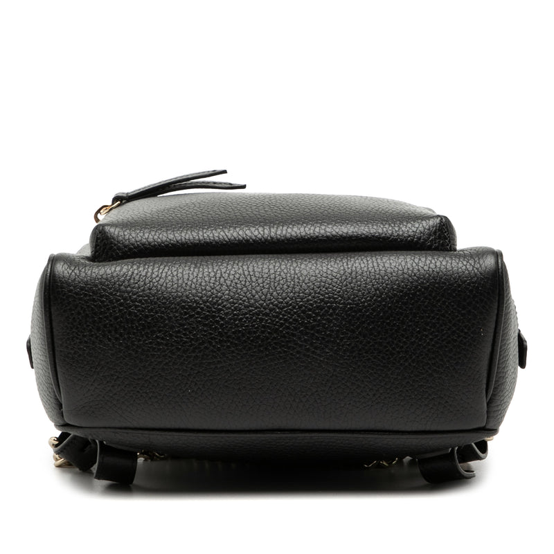 Pebbled Calfskin Soho Chain Backpack - Image 3