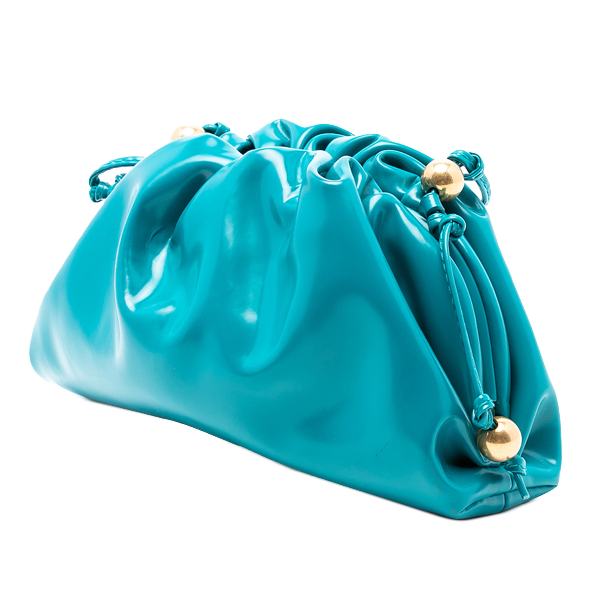 Patent Beaded Strap The Mini Pouch Crossbody - Image 2