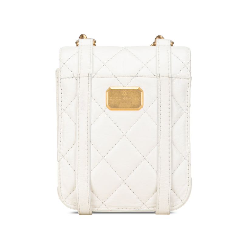 Mini Aged Calfskin City School Flap - Image 3