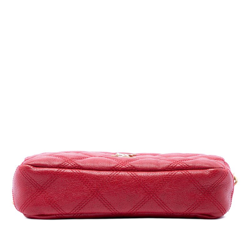 Mini Quilted Lambskin Becky Double Zip Crossbody - Image 3