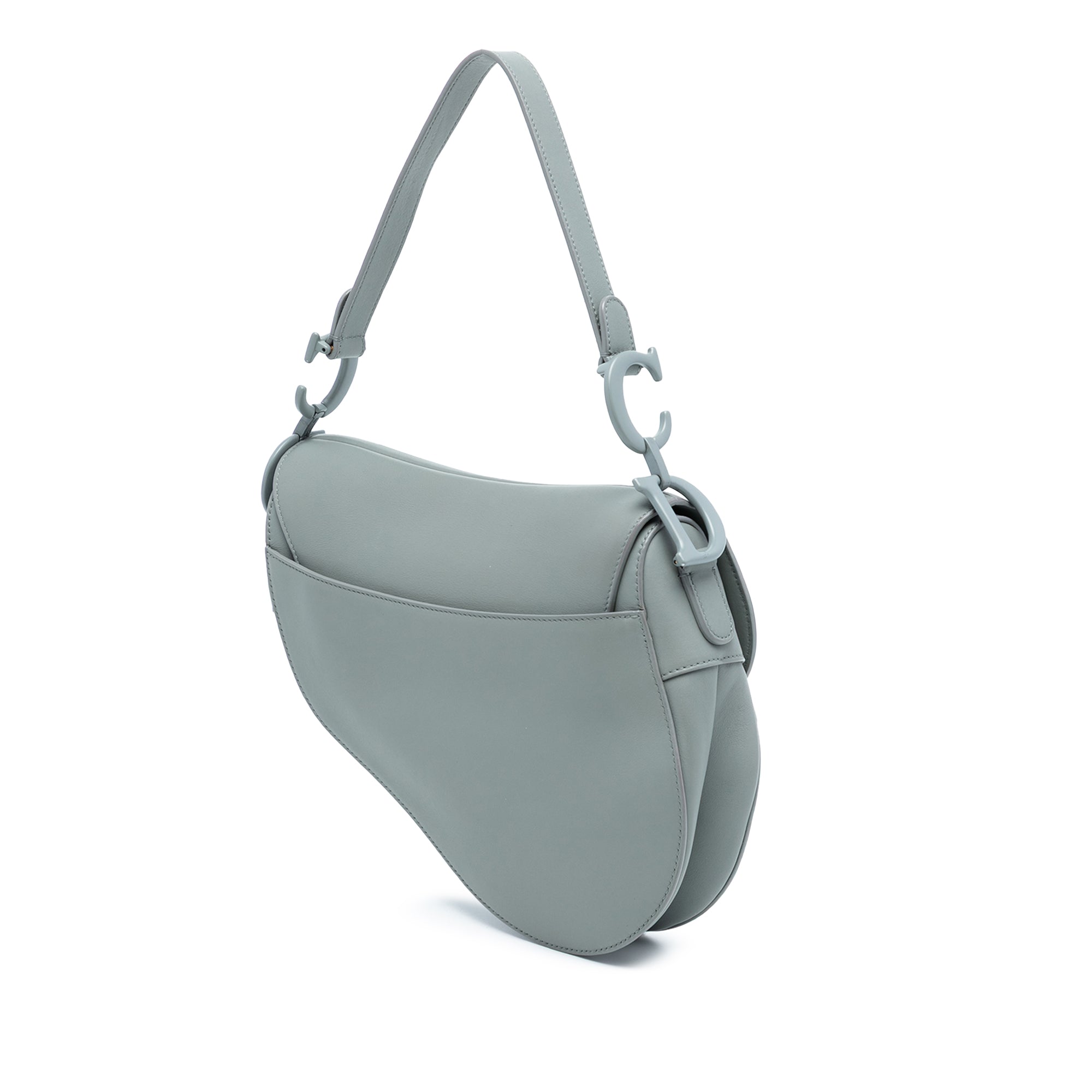 Ultra Matte Calfskin Saddle Bag - Image 2