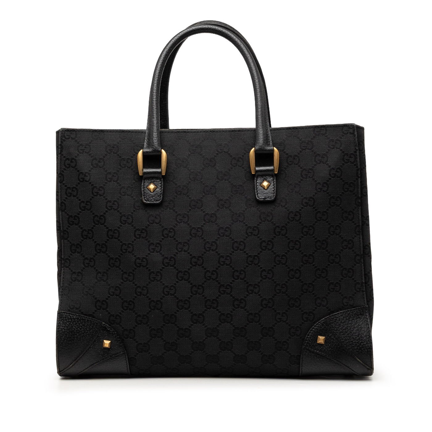 GG Canvas Nailhead Handbag - Image 1