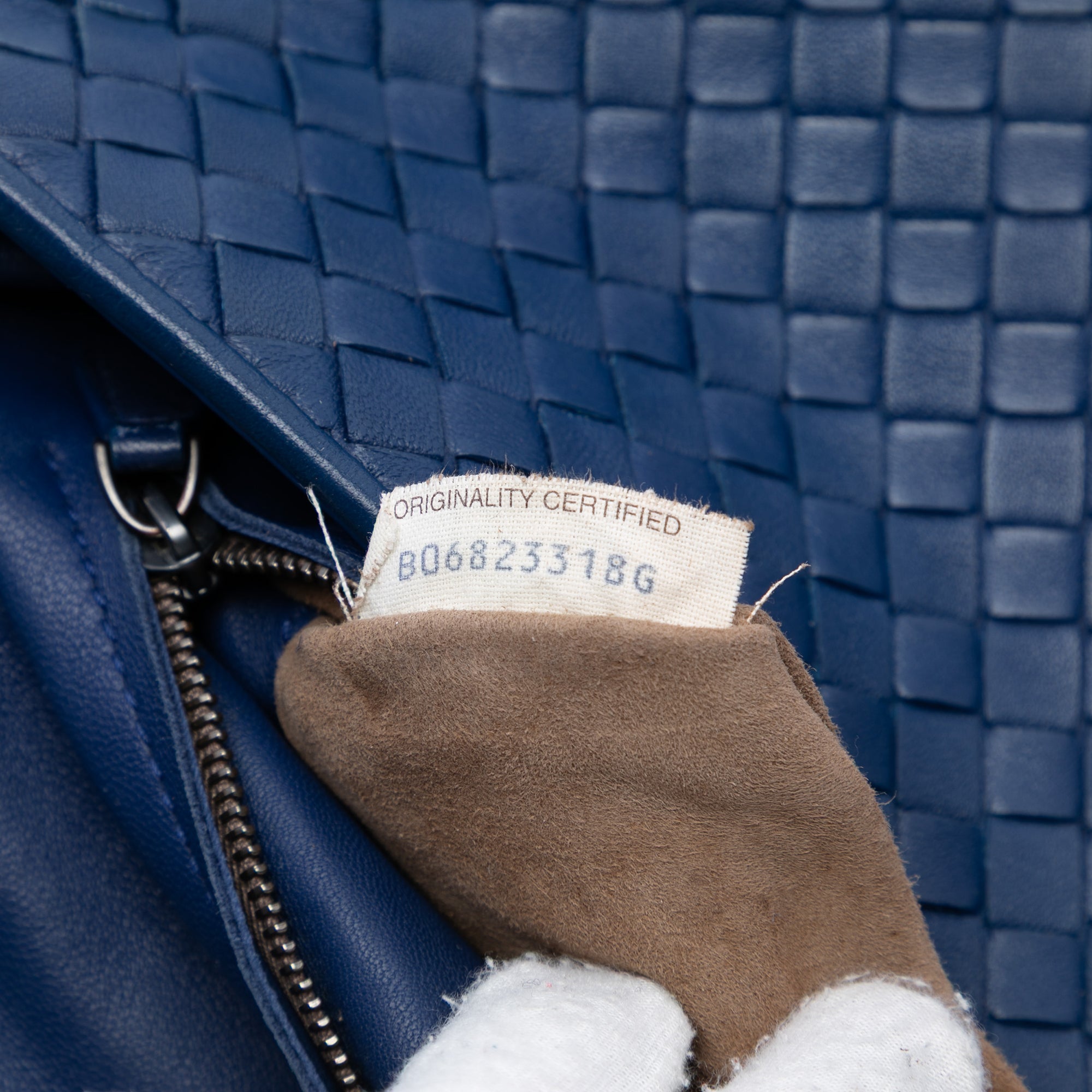 Nappa Intrecciato Flap Crossbody - Image 6