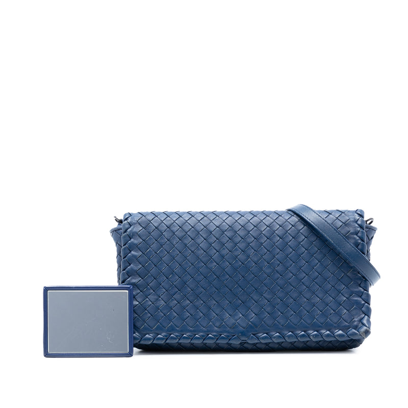 Nappa Intrecciato Flap Crossbody - Image 8