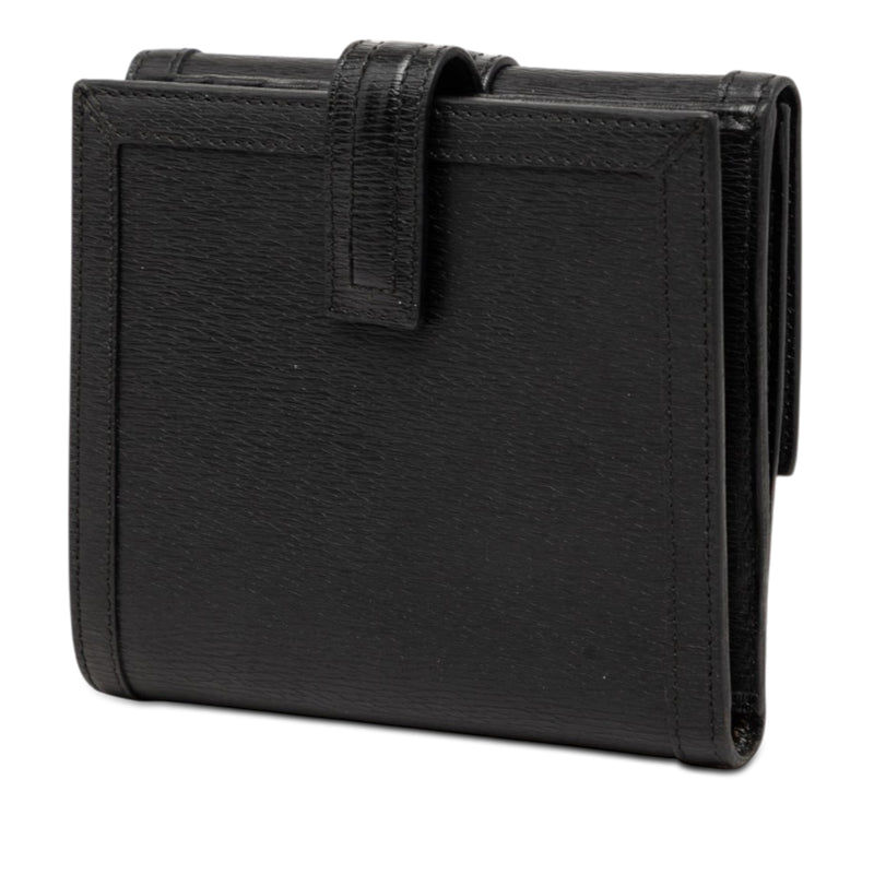 Textured Calfskin G Square Logo Bifold Wallet - Image 2
