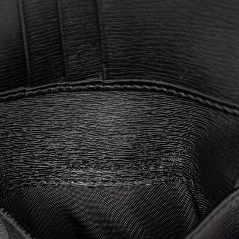 Textured Calfskin G Square Logo Bifold Wallet - Image 6