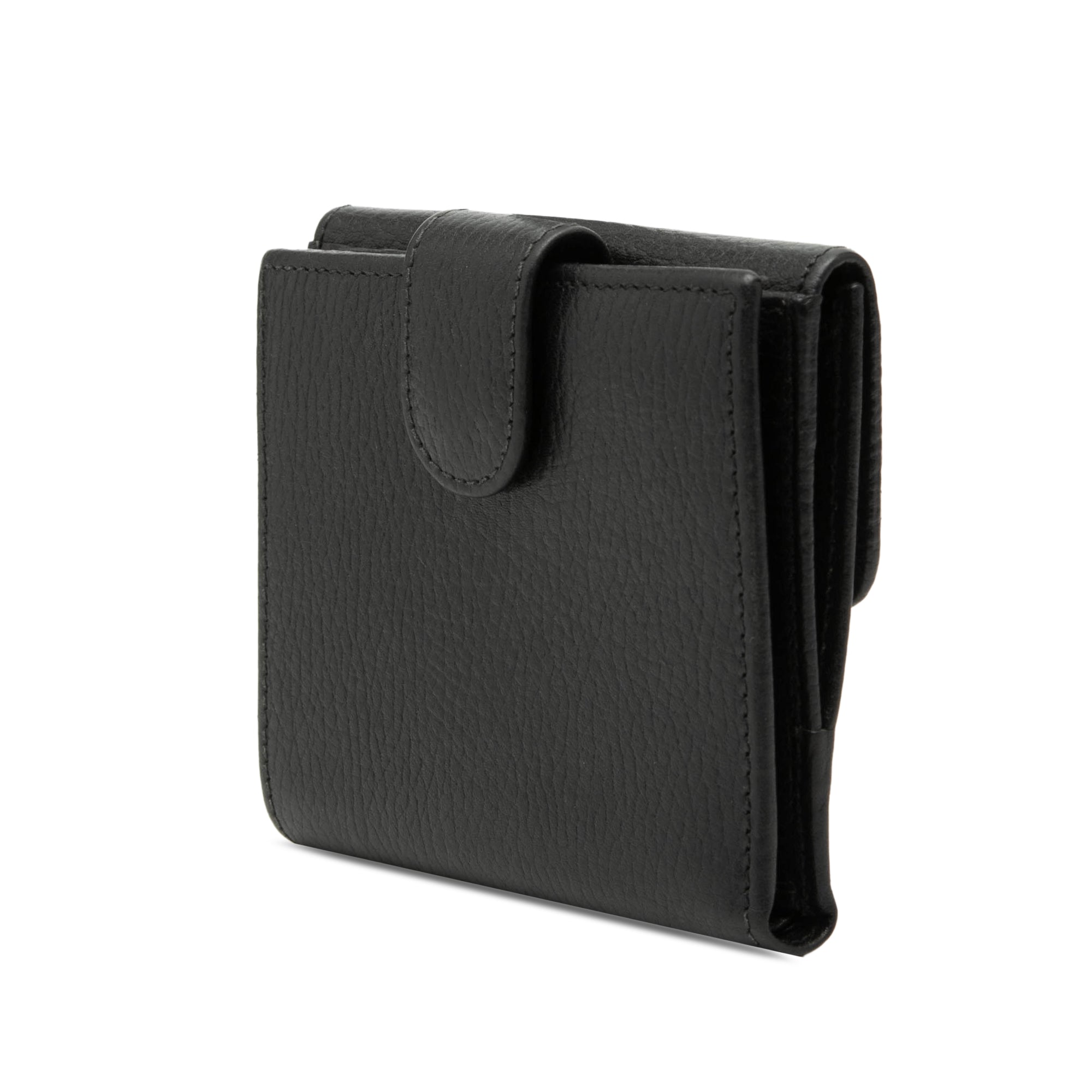 Leather Interlocking G Small Wallet - Image 2